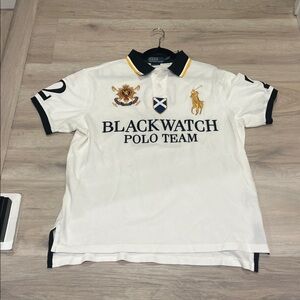 Polo Team Ralph Lauren preppy blackwatch limited edition VTG NWOT large logo